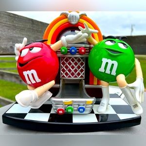 Vintage M&M Rock n Roll Cafe candy dispenser